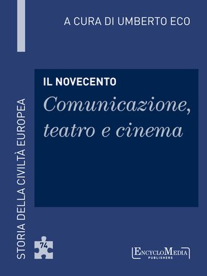 cover image of Il Novecento--Comunicazione, teatro e cinema